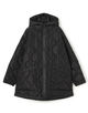 HYKE QUILTED HOODED JACKET キルティングジャケット