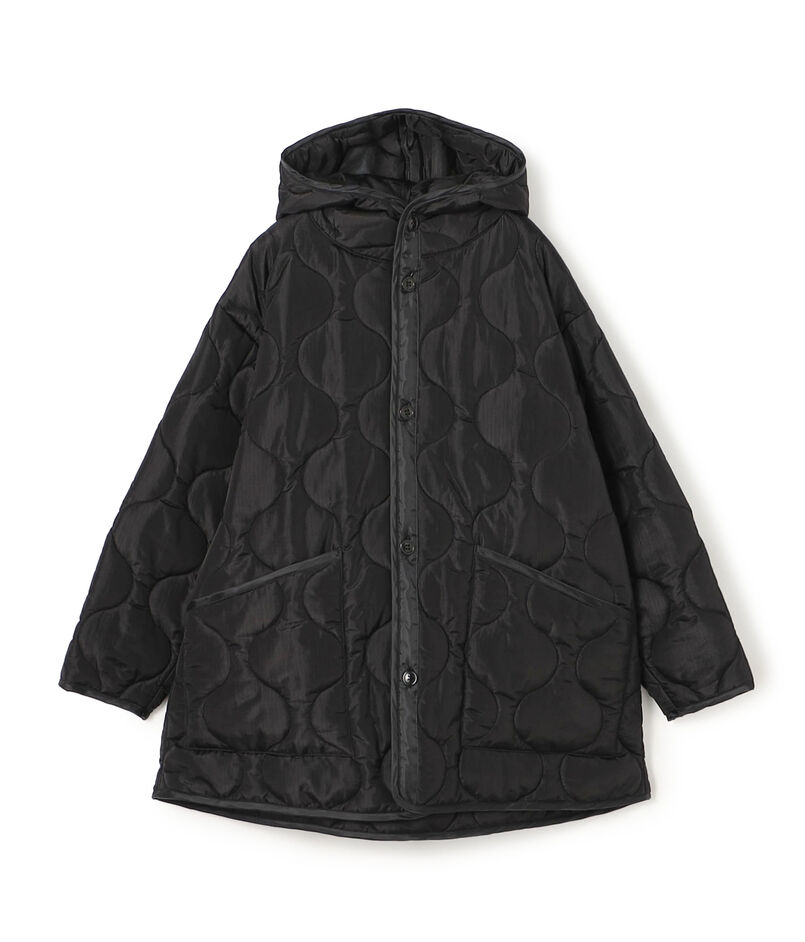 HYKE QUILTED HOODED JACKET キルティングジャケット
