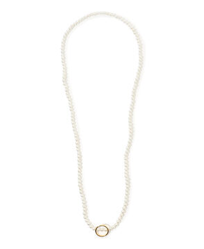 【別注】januka サークル パール ネックレス