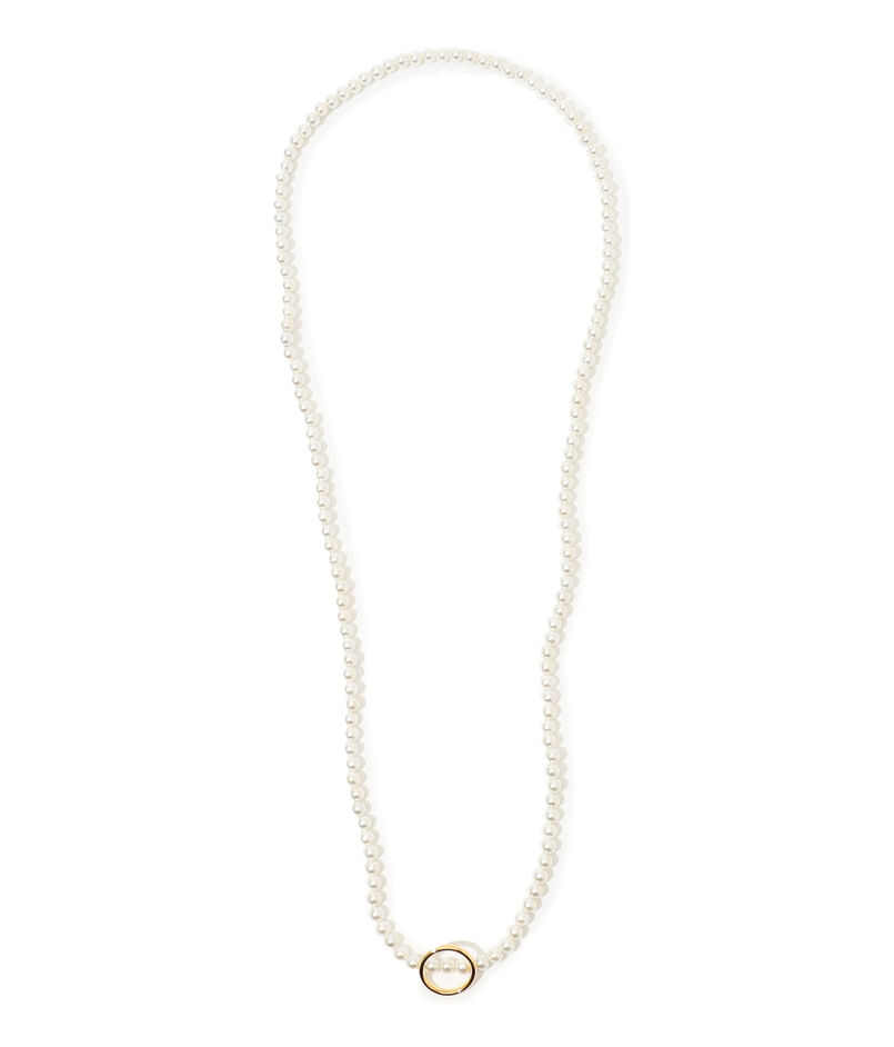 【別注】januka サークル パール ネックレス