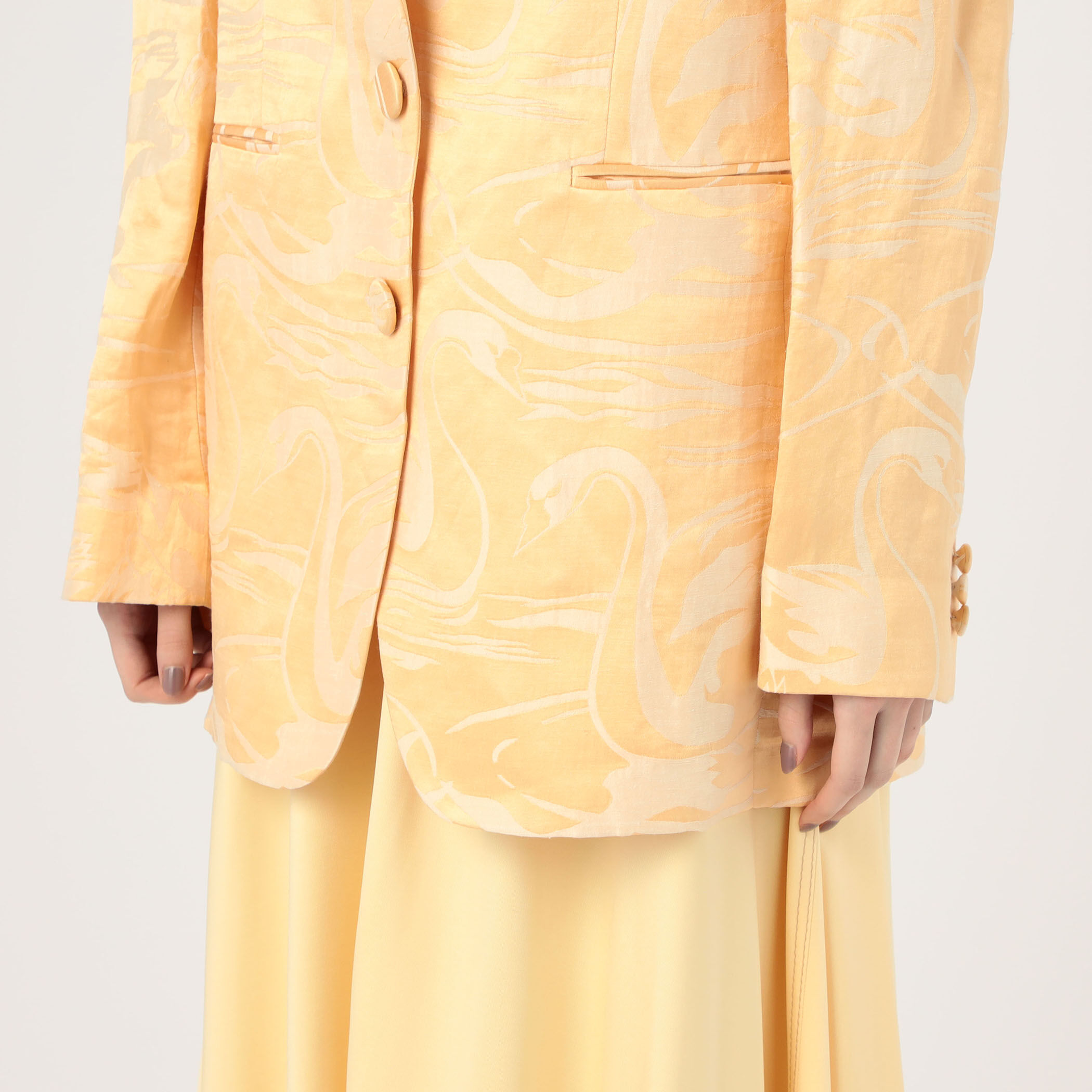 Acne Studios リネンシルク ジャケット｜トゥモローランド 公式通販