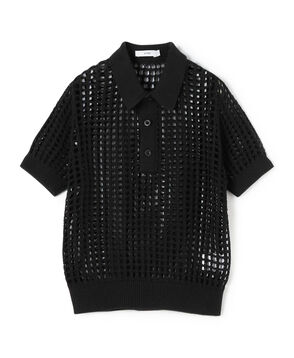 HYKE CROCHETED POLO