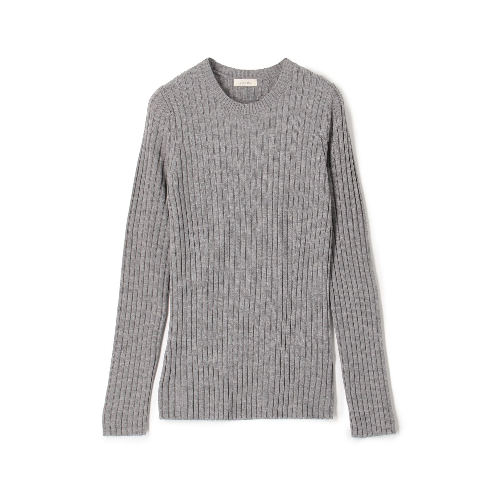 ウールリブ クルーネックプルオーバー｜トゥモローランド 公式通販