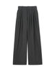 ウォッシャブルウール 3タックワイドパンツ