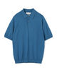 ■シルクコットン ニットポロシャツ SESIA