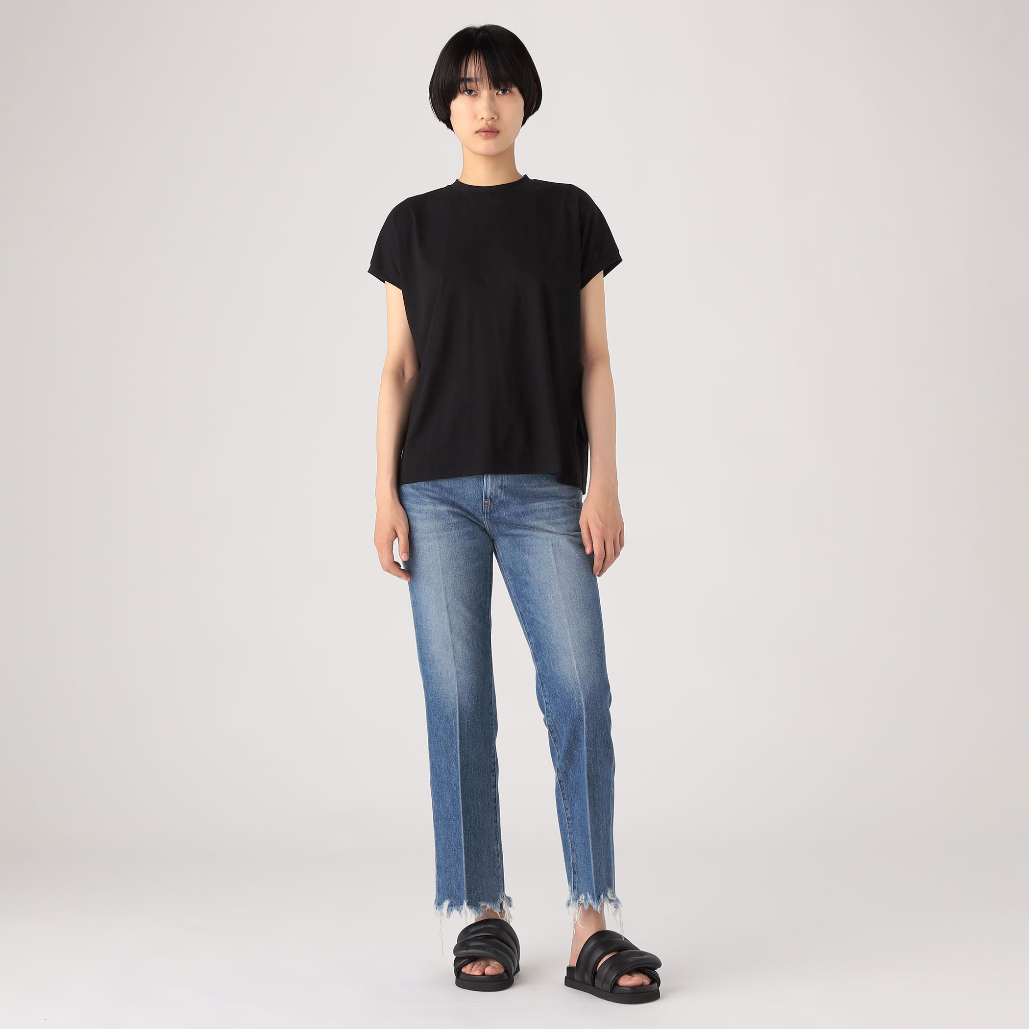 □【別注】ATON OVERSIZED TANK プルオーバー｜トゥモローランド