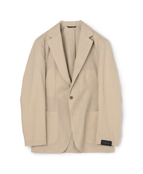 ERRICO FORMICOLA リネン シングルブレステッド3Bジャケット