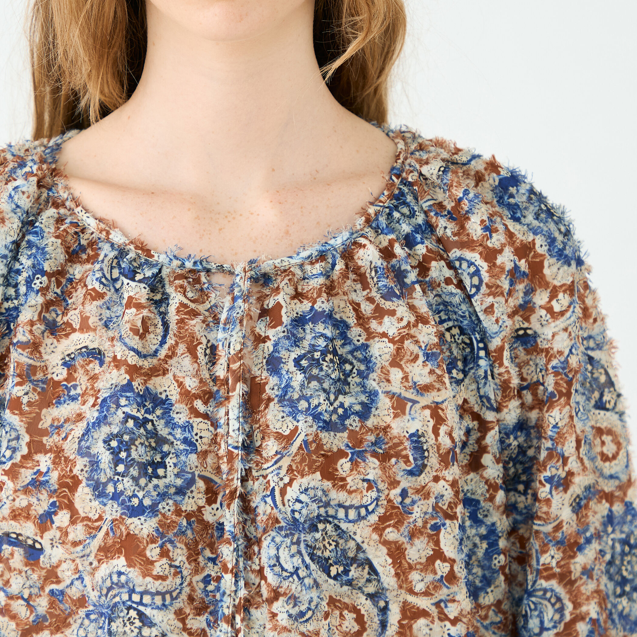 新品　TOMORROWLAND SOULEIADO モールジャガードPコート TOMORROWLAND SOULEIADO モールジャガードPコート