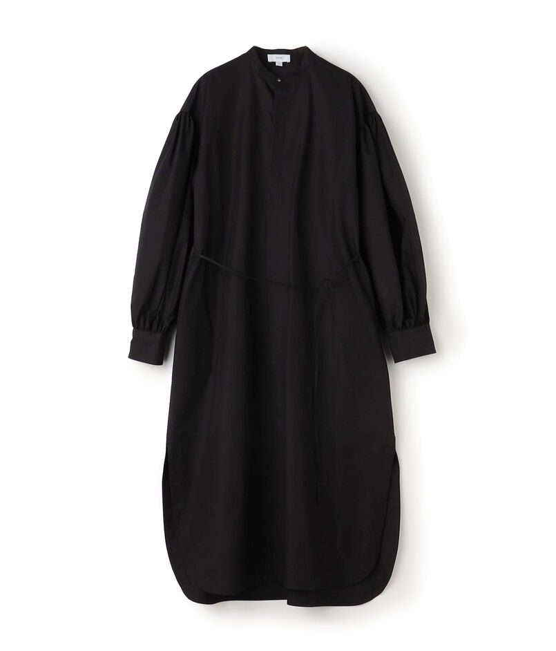 HYKE T/C BALLON SLEEVE DRESS