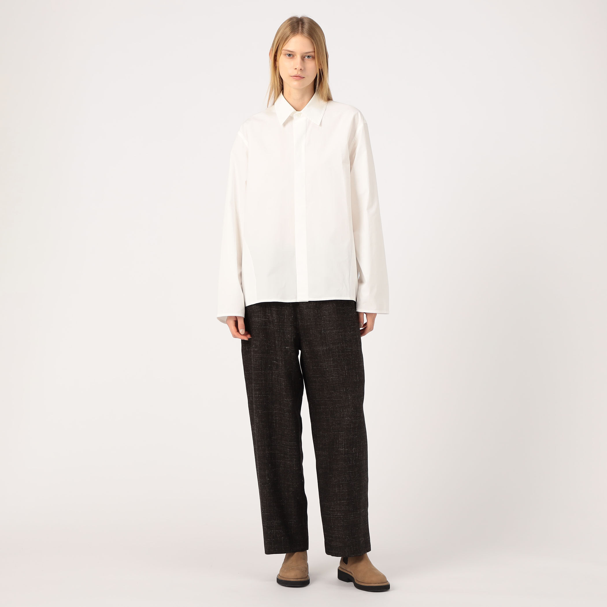 フラックスフラノ イージーストレートパンツ｜トゥモローランド 公式通販