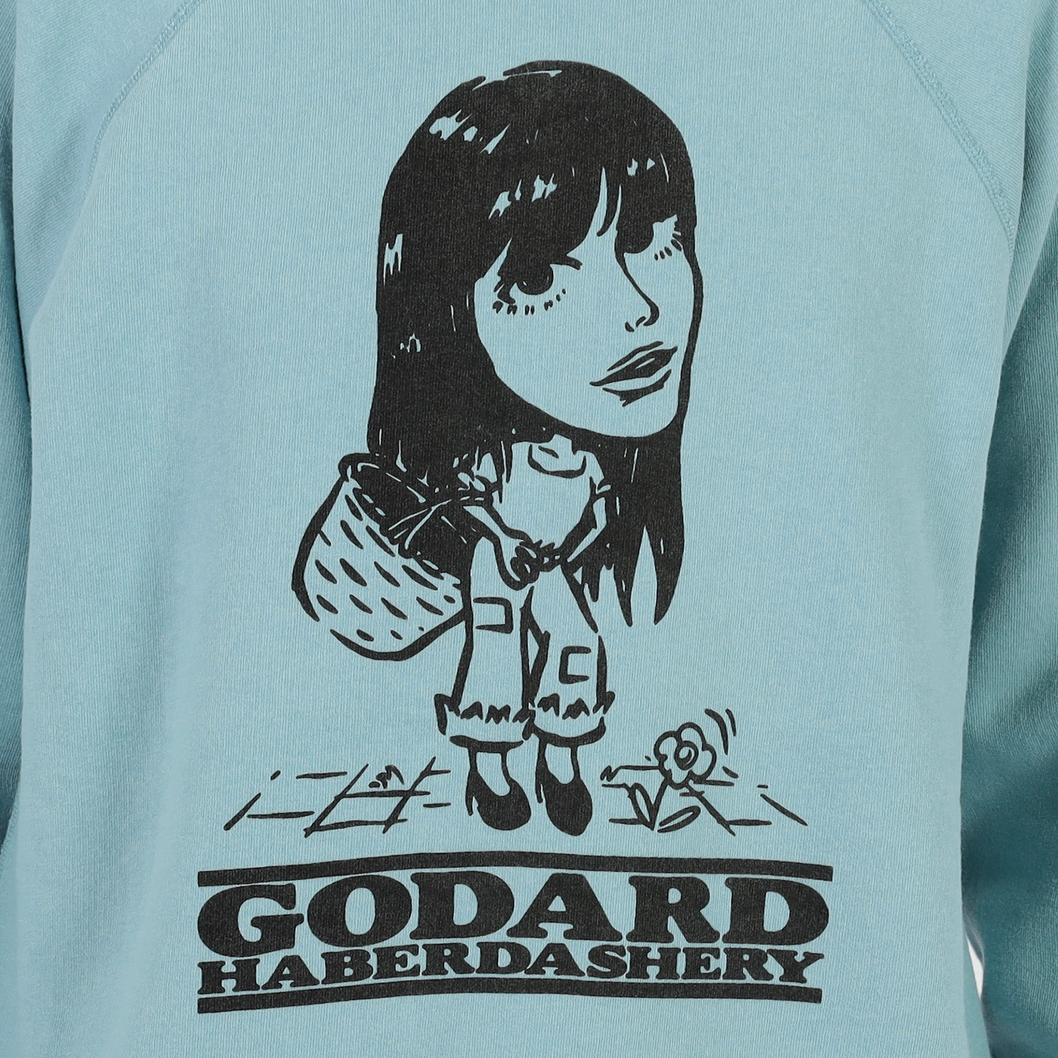 Godard Haberdashly Jane Birkin Print スウェットシャツ