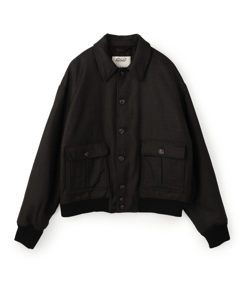 【別注】VALSTAR VALSTARINO シャツカラーブルゾン DORMEUIL
