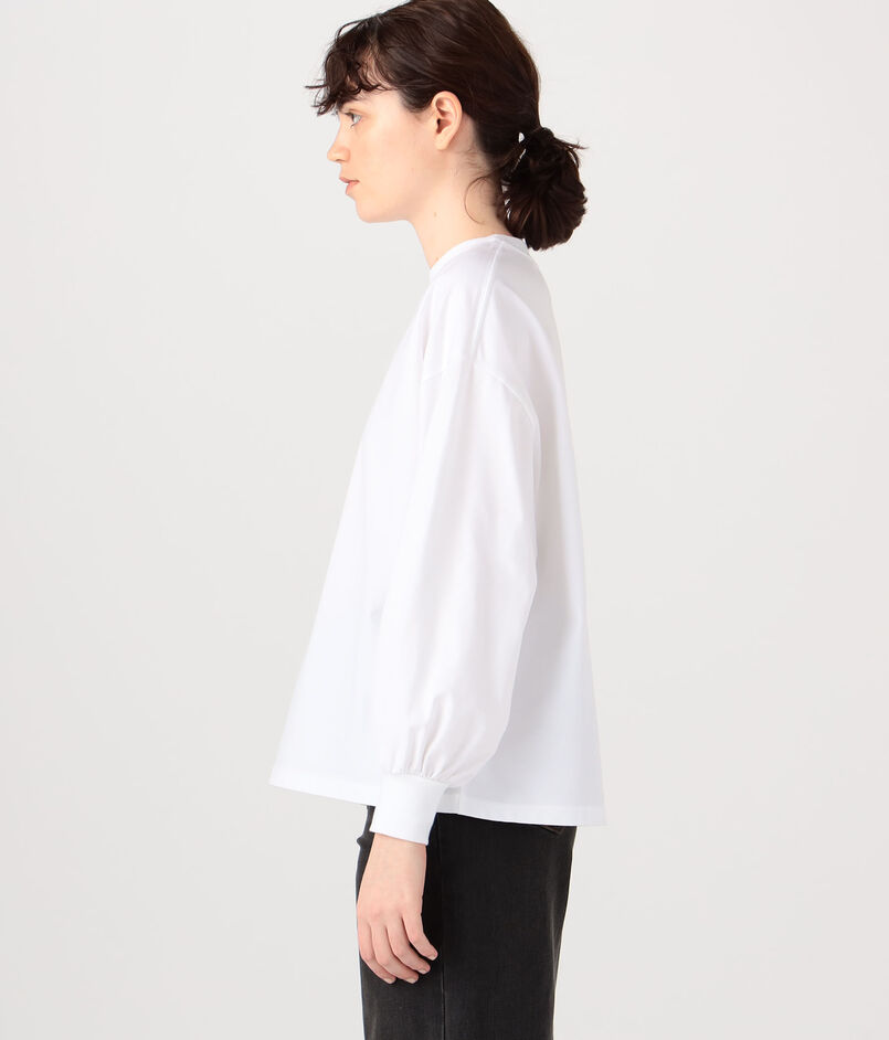 HYKE LONG SLV TEE BIG FIT ロングスリーブトップス HYKE LONG SLV TEE BIG FIT ロングスリーブトップス