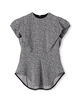 Mame Kurogouchi Micro Floral Jacquard Top