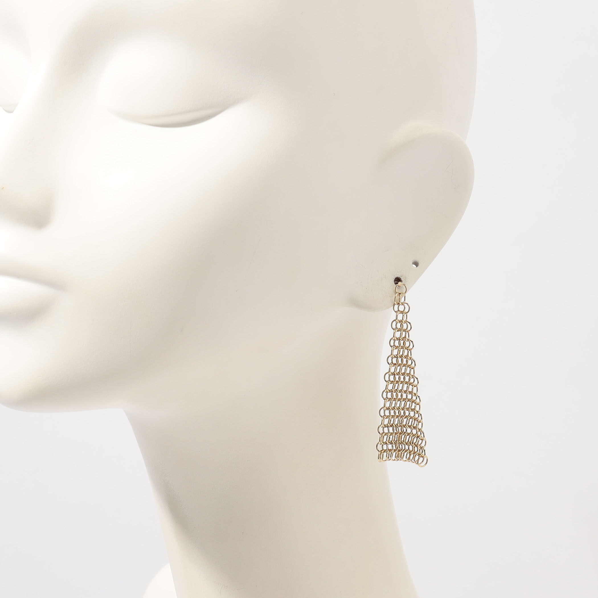 pascale lion CB/BO Chain トライアングルピアス