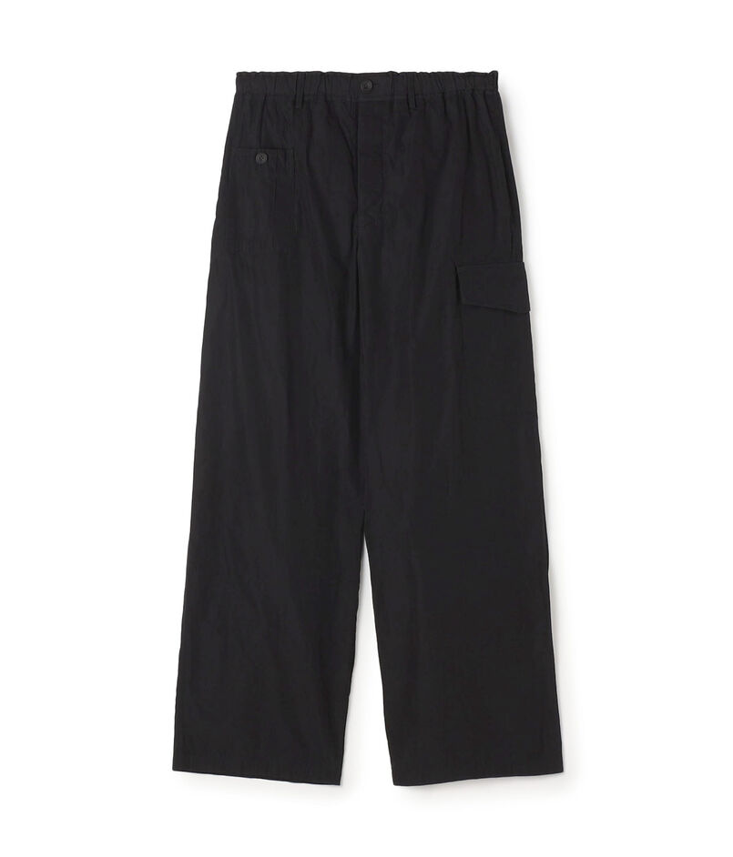 ラスティックウーブン ウエストギャザーパンツ