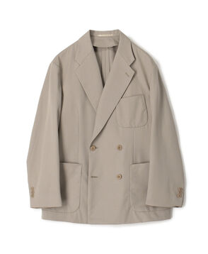 ウールギャバジン ダブルブレステッド4Bジャケット