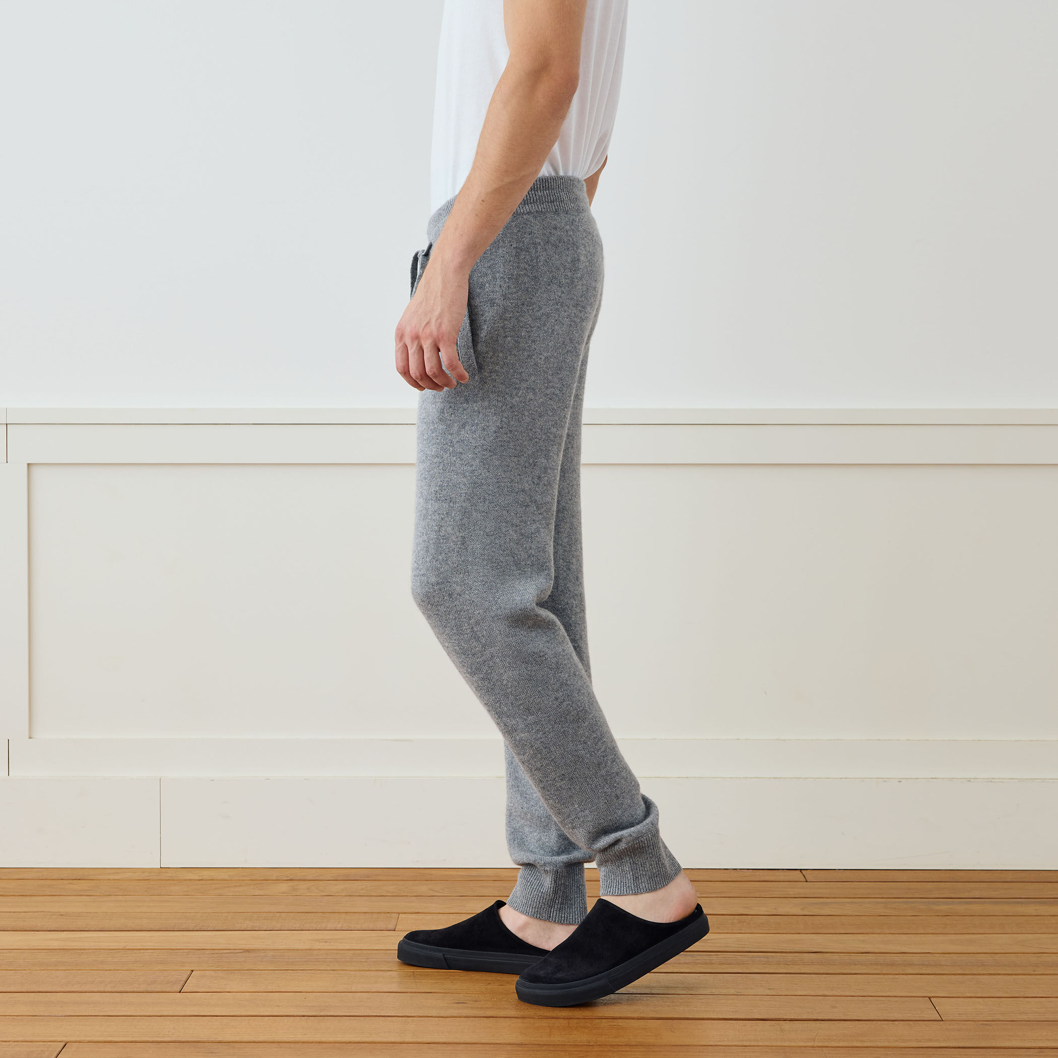 ツナマヨTabrik タブリク カシミアパンツ カシミヤ ドローストリングパンツ WRBC1969 （その他パンツ