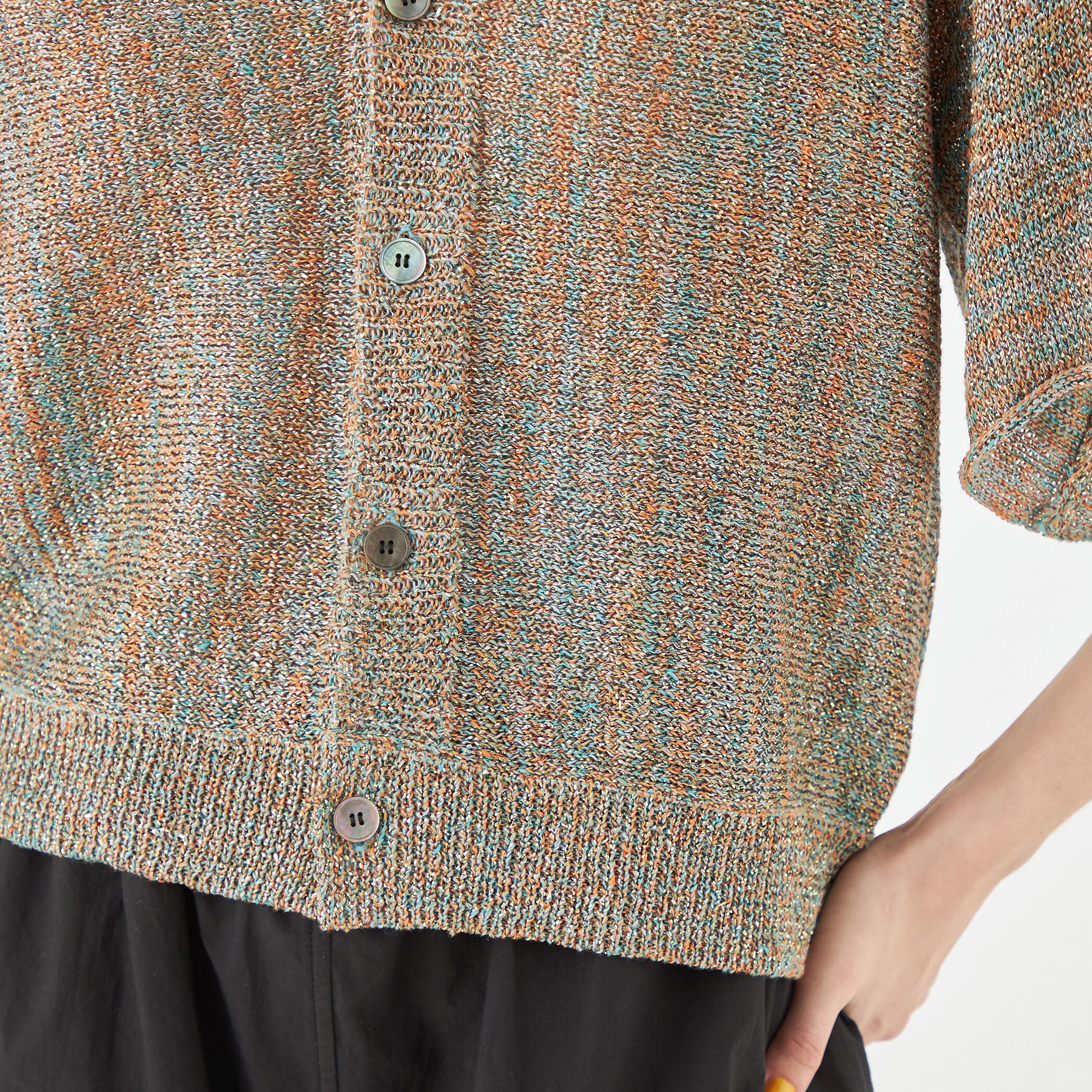 Champs de Marsカーディガン カーディガン LA CHEMISE BASEBALL MC