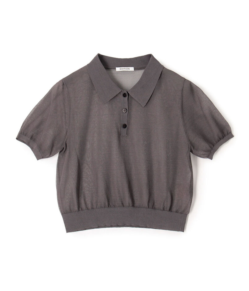 シアーニット ポロ