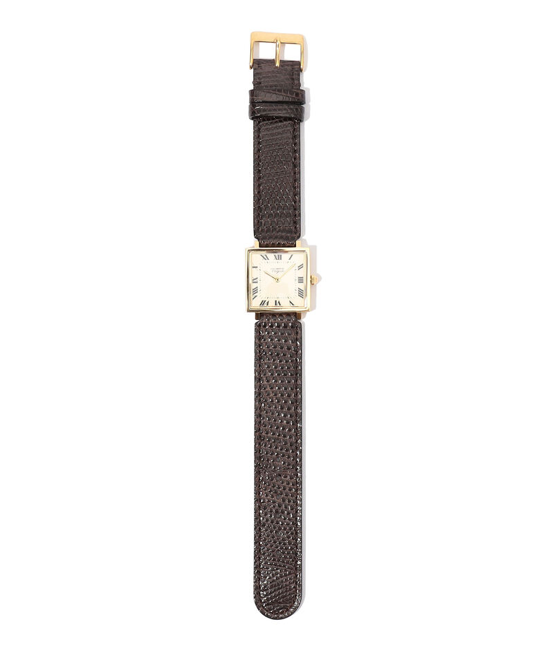 【別注】VAGUE WATCH Carre Piece リザードベルト クォーツウォッチ