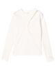 HYKE LAYERED L/S TEE レイヤード ロングスリーブTシャツ