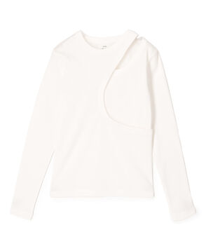 HYKE LAYERED L/S TEE レイヤード ロングスリーブTシャツ