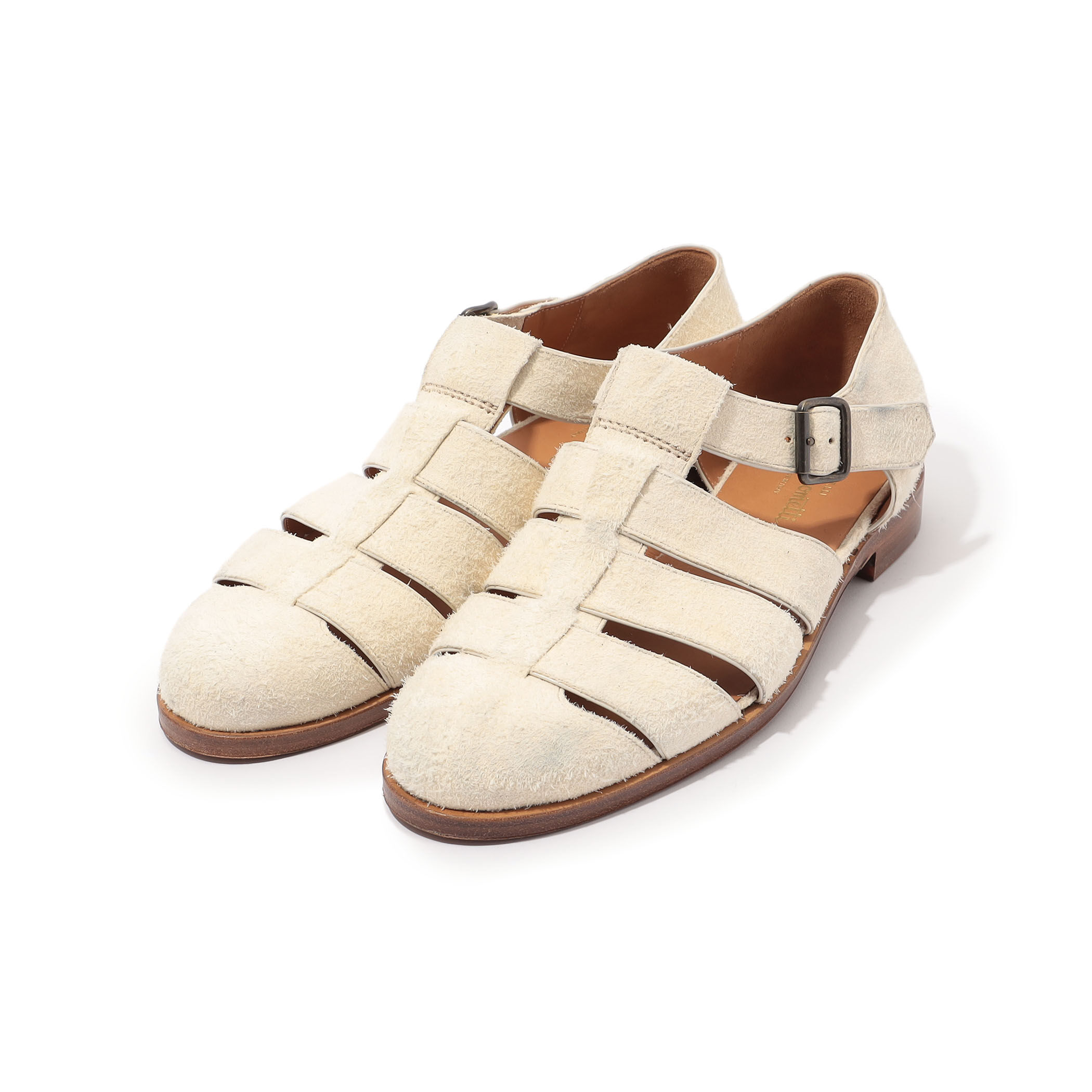 Giacometti GurkhaSandal ジャコメッティ グルカサンダル 中古)F.LLIジャコメッティ/リザード革/グルカサンダル☆n318