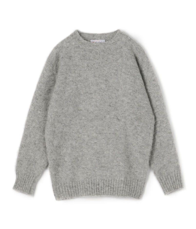 SHETLAND WOOLLEN Co. ウール クルーネックプルオーバー