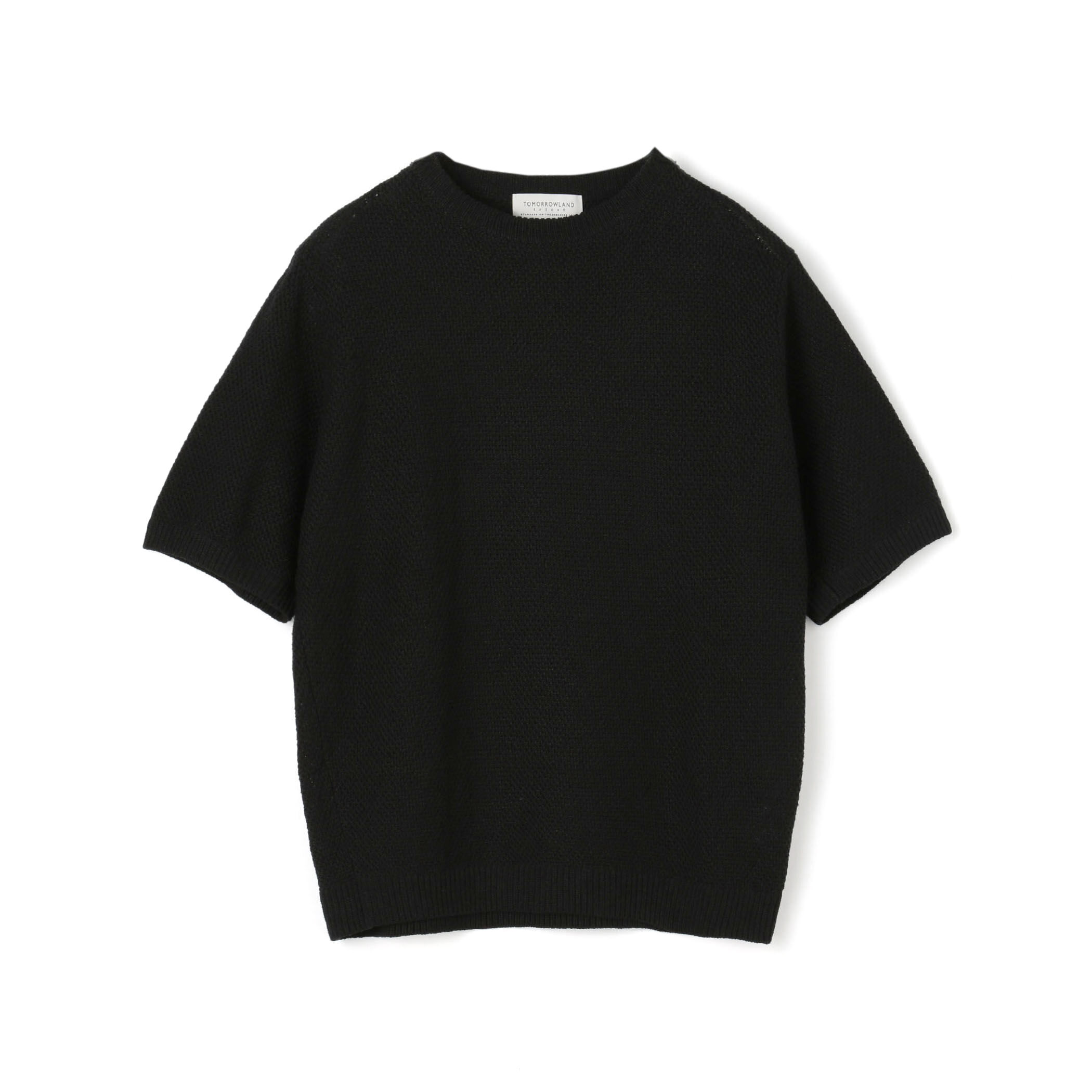 TOMORROWLAND TRICOT コットンリネン クルーネックプルオーバー