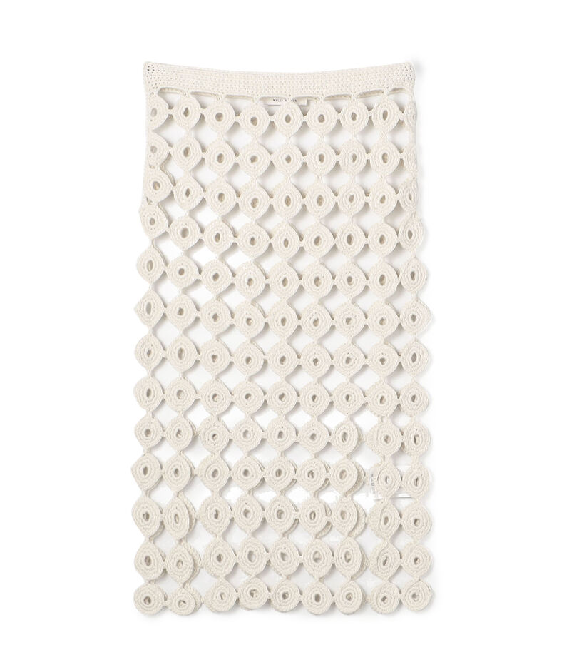 WALES BONNER STANZA KNIT SKIRT