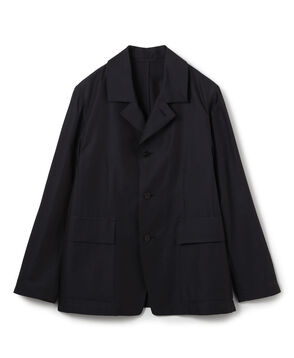 コットンシルクツイル シングルブレステッドジャケット