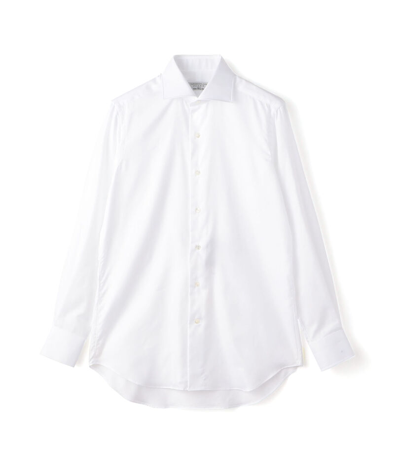 140/2コットンツイル ワイドカラー ドレスシャツ NEW WIDE-5