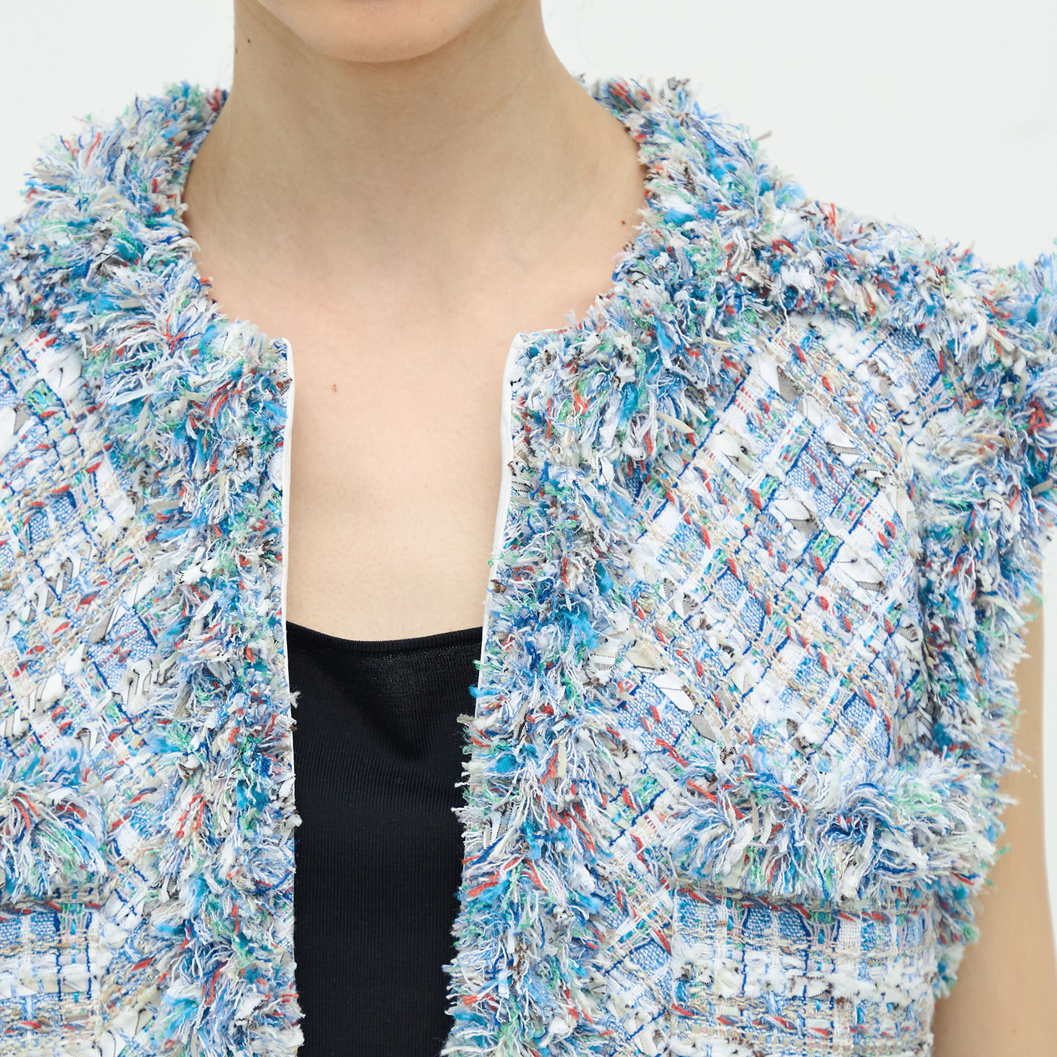 ミックスツイード ショートジレ｜トゥモローランド 公式通販