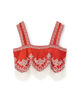 BODE AMRITA FRINGE TOP