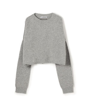 Acne Studios ウールカシミヤ クロップドニット