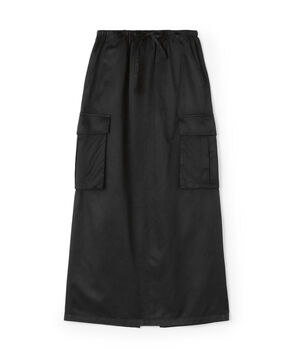 ■コットンレーヨンモールスキン ロングスカート