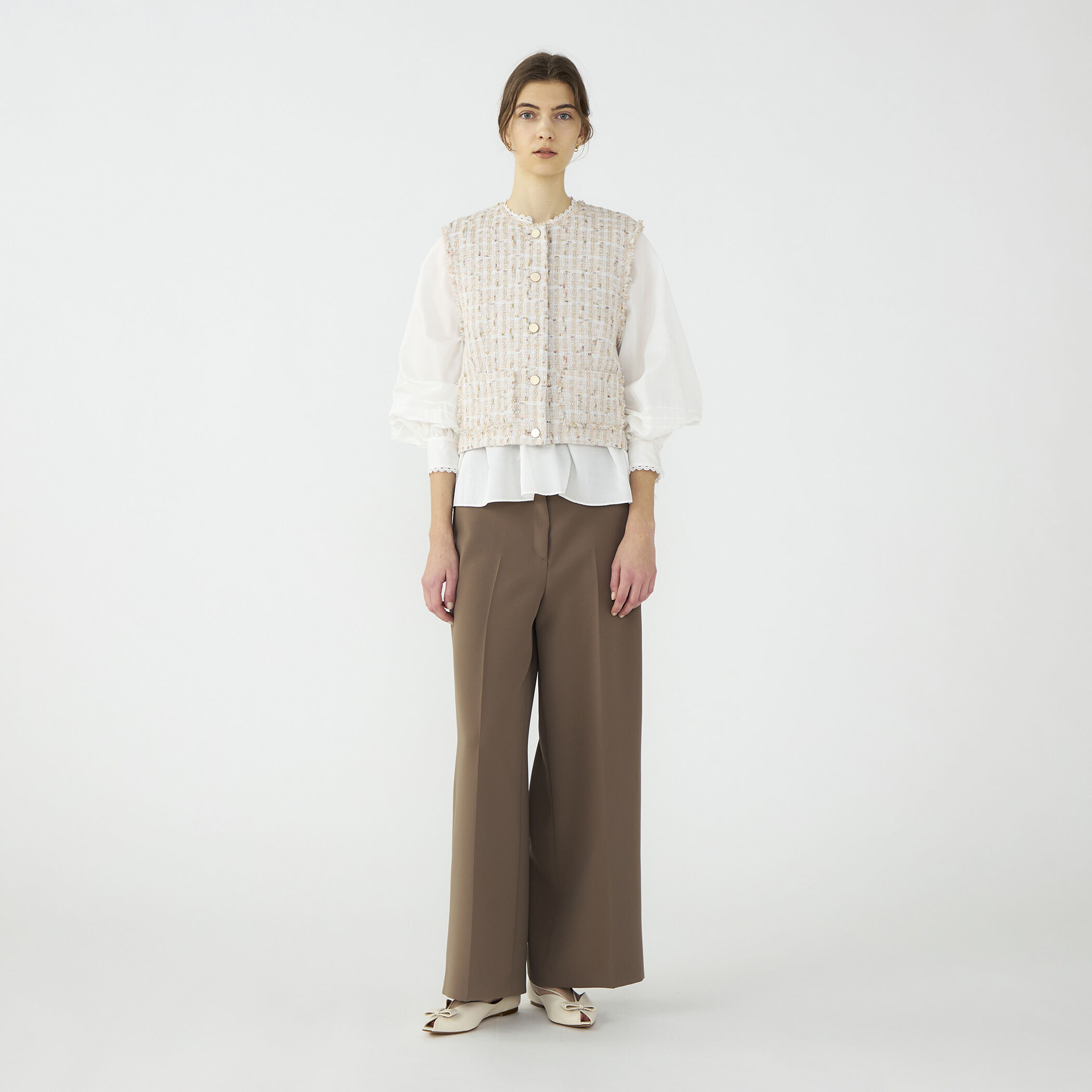 Mille-feuille ショートジレ｜トゥモローランド 公式サイト