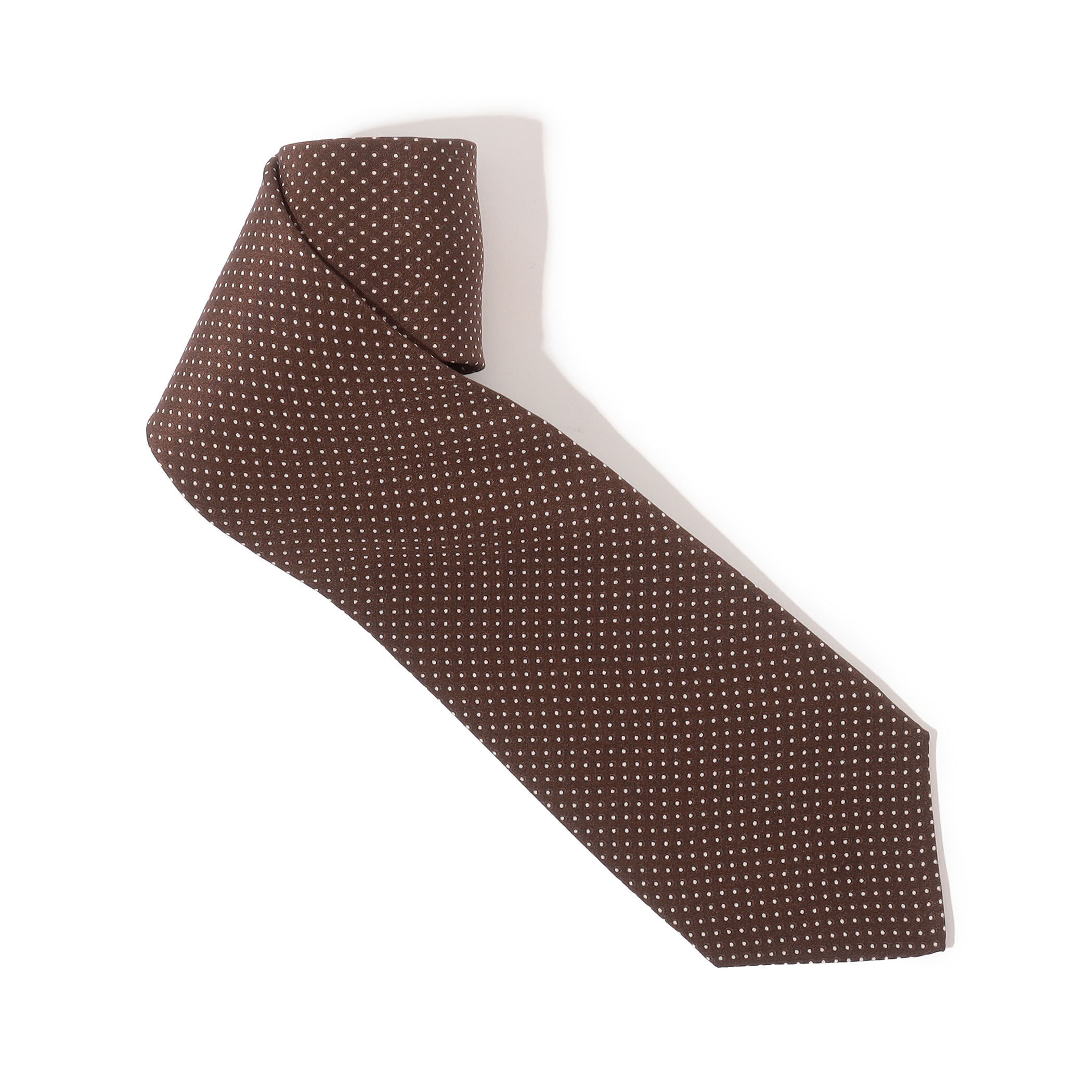 MAISON et VOYAGE シルクプリント 1mmドット レギュラータイ