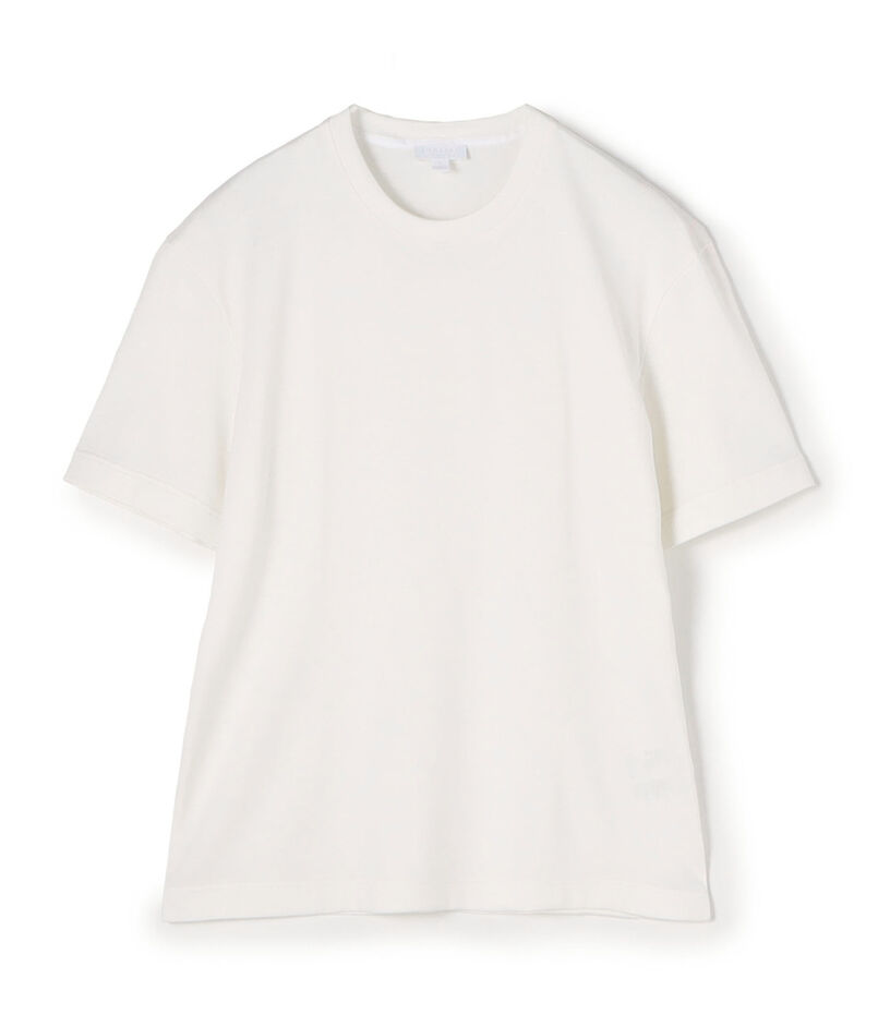 SUNSPEL コットンシルク クルーネックTシャツ