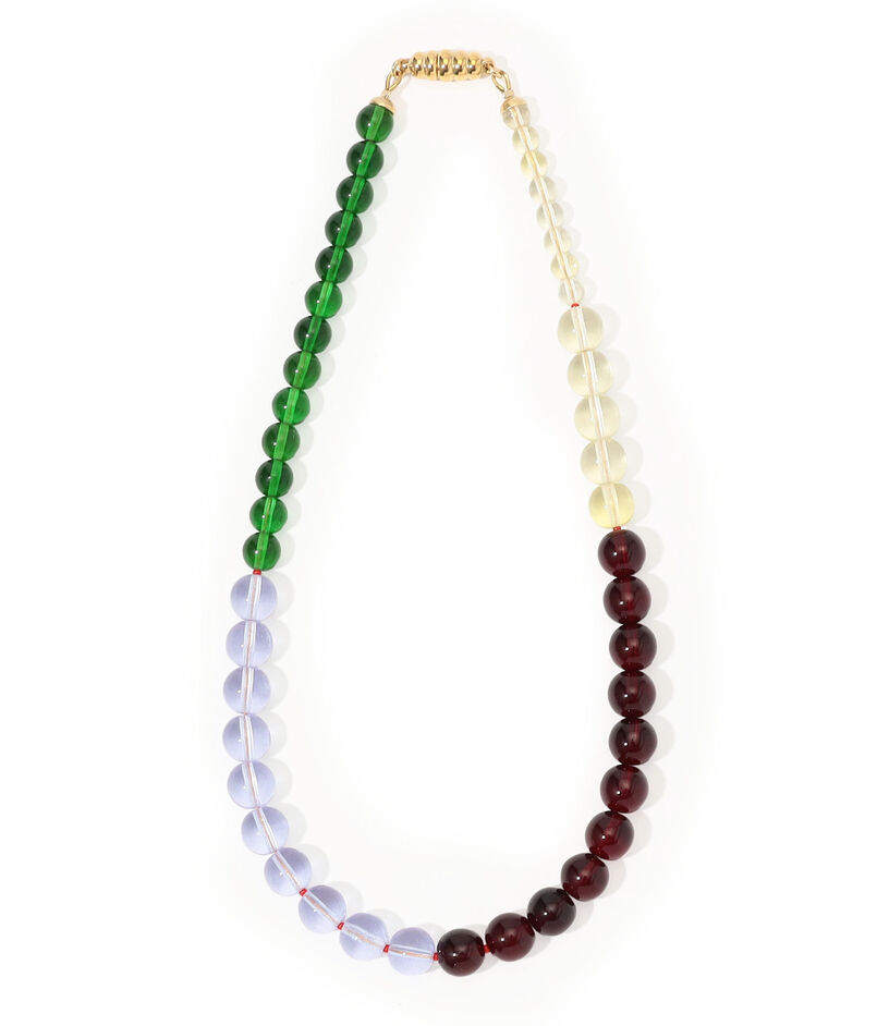AGLAGLA Classic Glass Beads ネックレス