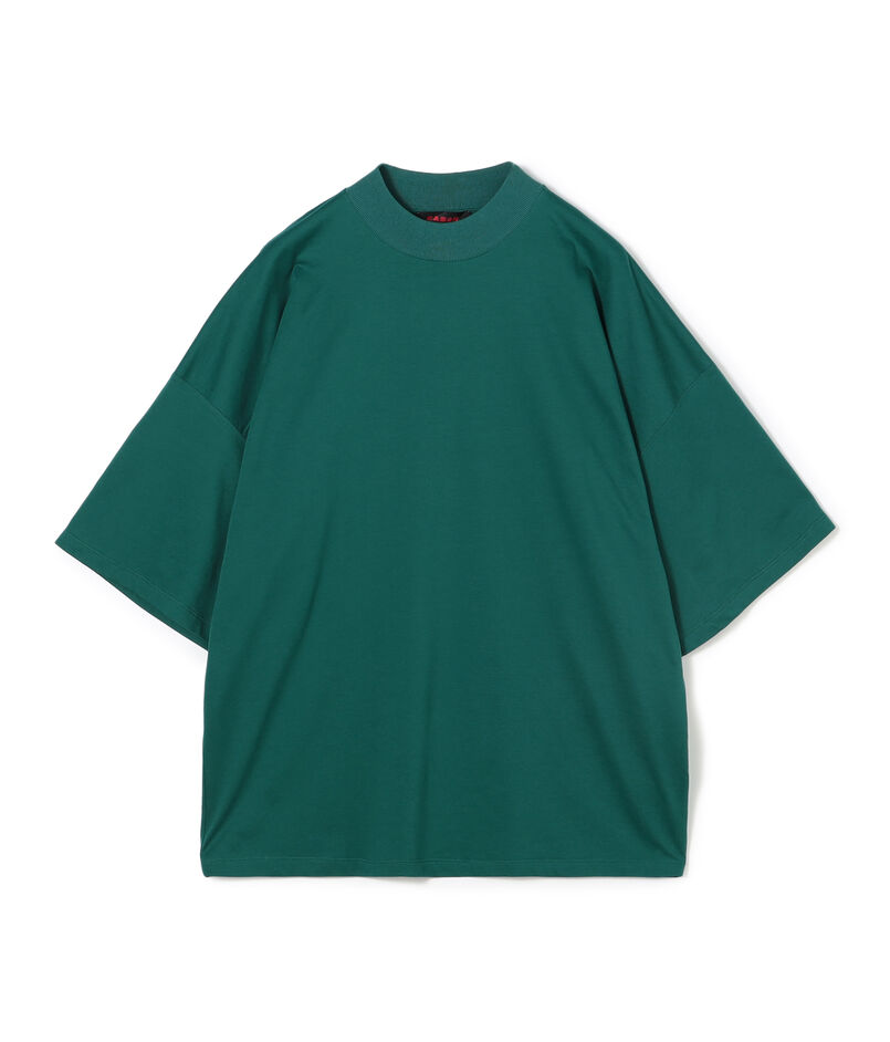 CABaN コットン ビルドネックTシャツ