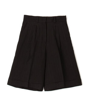 レーヨンリネンブッチャー バミューダパンツ