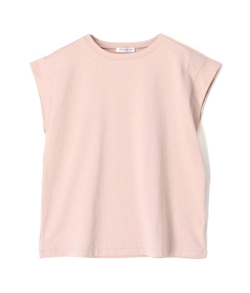 スーピマコットンジャージー フレンチスリーブプルオーバー