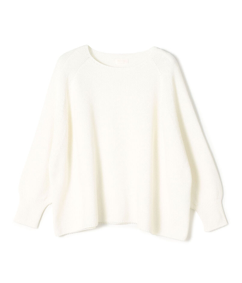 モスステッチ ワイドプルオーバー