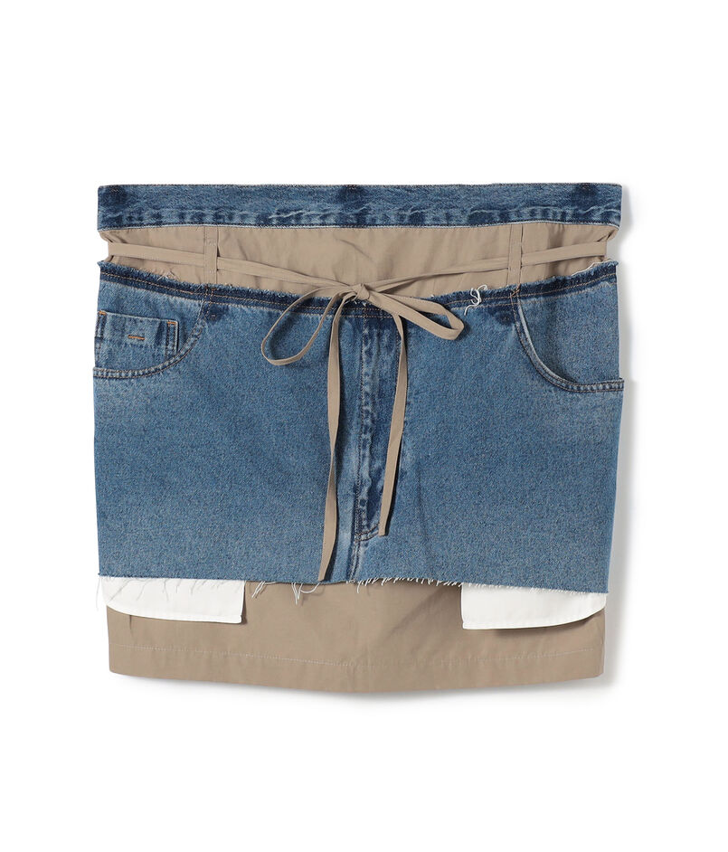 Litkovskay LILI DENIM MINI Skirt
