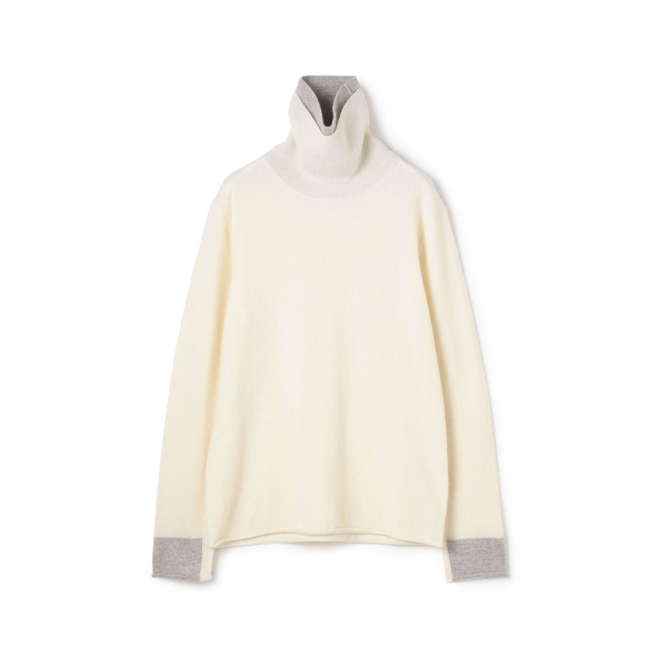 【GALERIE VIE】GALERIE VIE コットンカシミヤ タートルネックプルオーバー GALERIE VIE コットンカシミヤ タートルネックプルオーバー