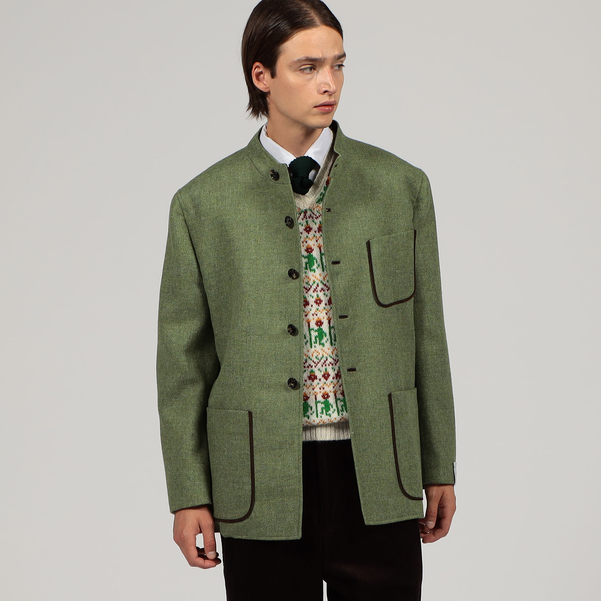 TRICOT-DIO ウール ニットタイ｜トゥモローランド 公式通販