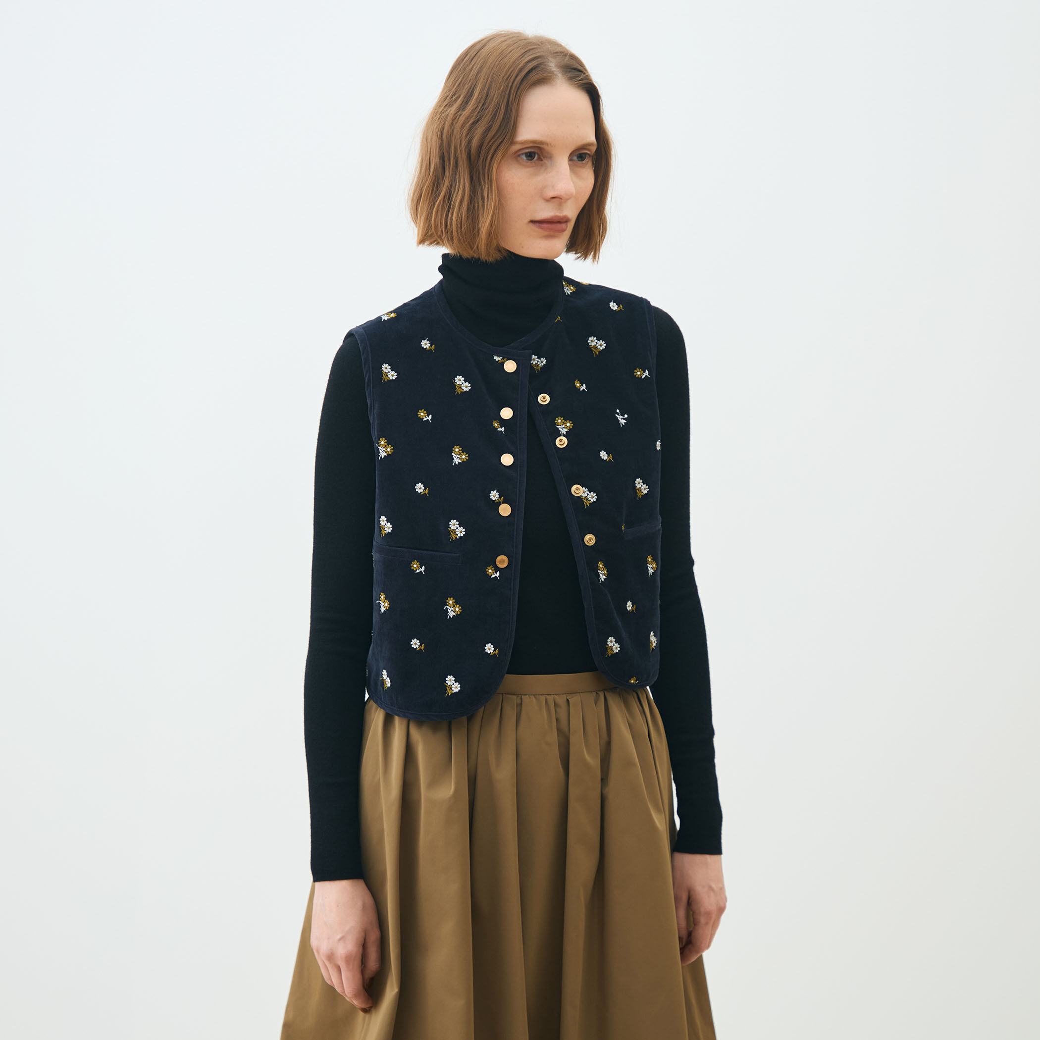 フルーロンベル リバーシブルジレ｜トゥモローランド 公式通販