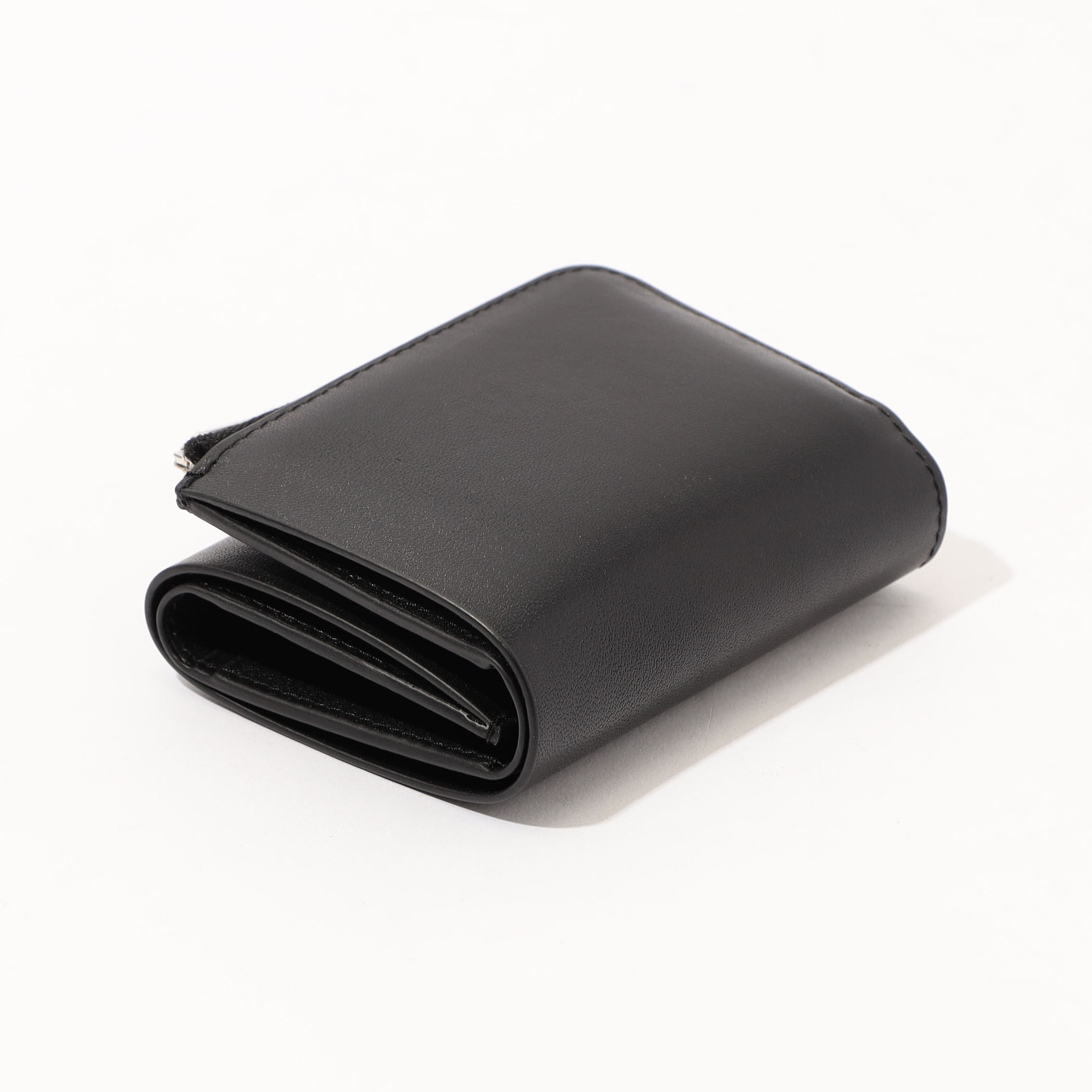 Aeta / FOLDED WALLET三つ折り財布 ブラック Aeta (アエタ) FOLDED WALLET / フォールデッドウォレット